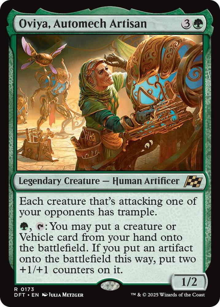 Oviya, Automech Artisan #173 Aetherdrift