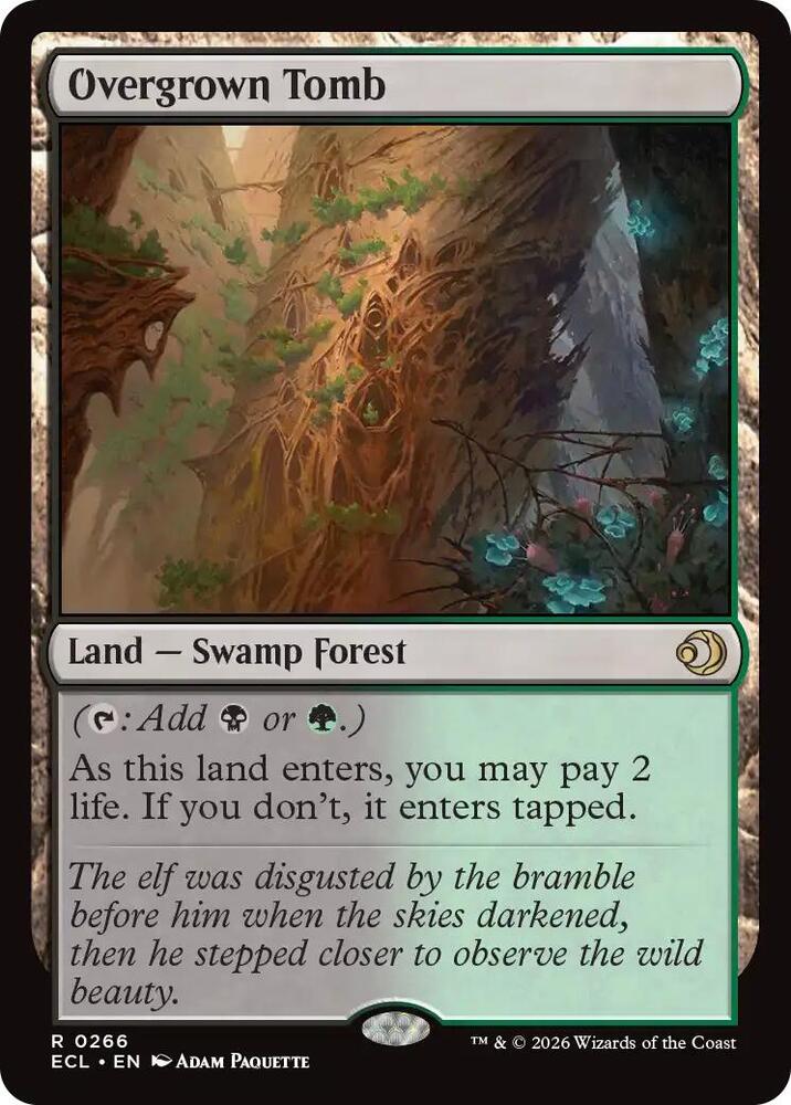 Overgrown Tomb #266 Lorwyn Eclipsed