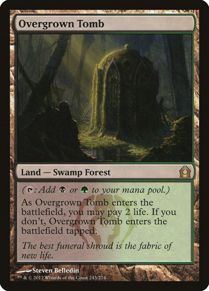 Overgrown Tomb #243 Return to Ravnica