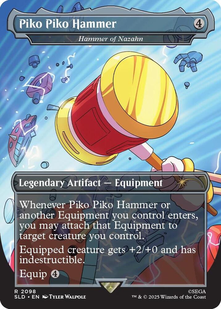 Piko Piko Hammer (Hammer of Nazahn) #2098 Secret Lair Drop Series