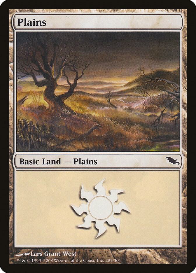 Plains #283 FOIL Shadowmoor