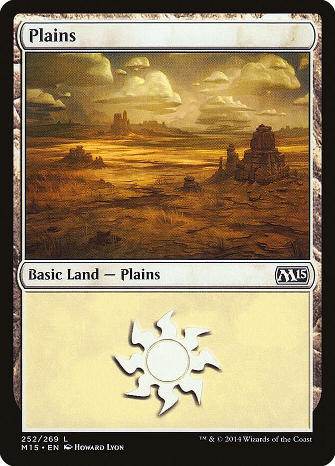 Plains #252 FOIL Magic 2015