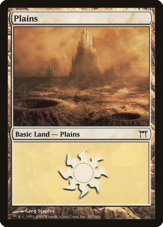 Plains #287 FOIL Champions of Kamigawa