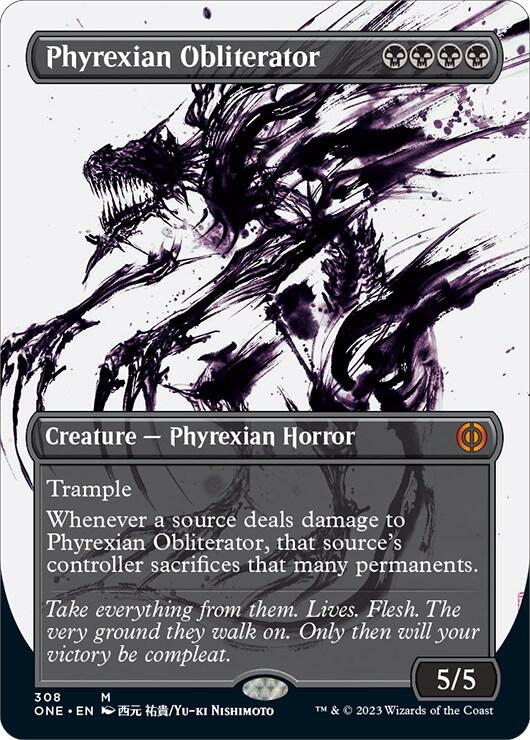 Phyrexian Obliterator (Showcase) #308 Phyrexia: All Will Be One