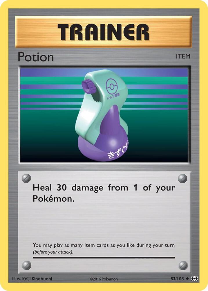 Potion #83 REVERSE HOLOFOIL XY Evolutions