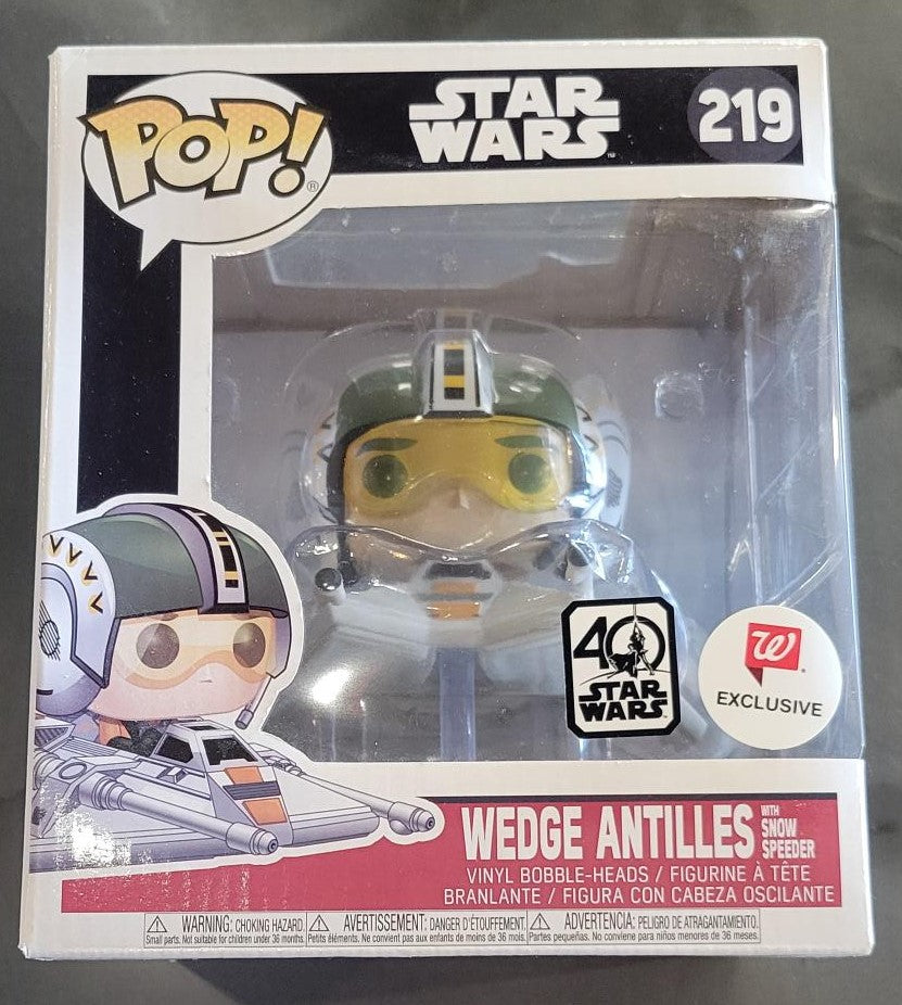 POP Star Wars 219 Wedge Antilles w/Snow Speeder NEW/SEALED