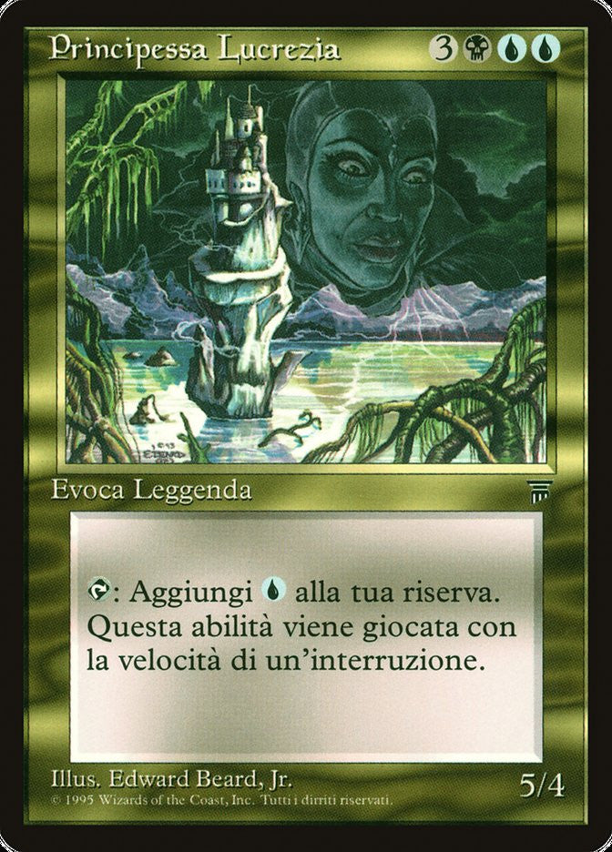 Princess Lucrezia (Italian) - Legends