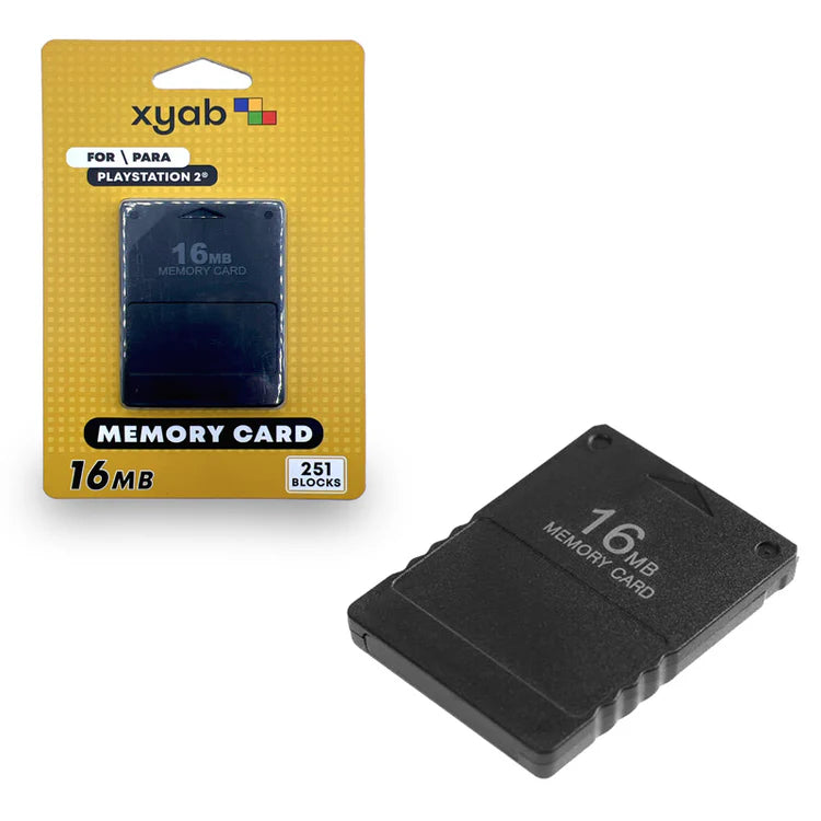PS2 Memory Card 16MB (XYAB) NEW/SEALED