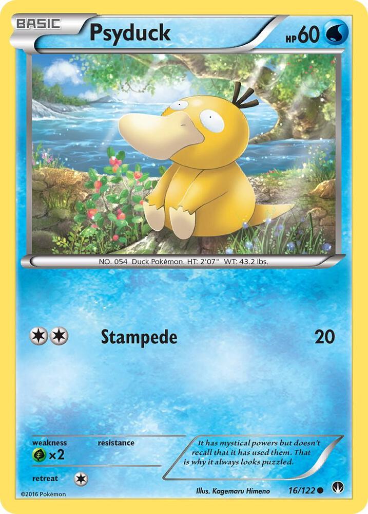 Psyduck #16 XY - BREAKpoint