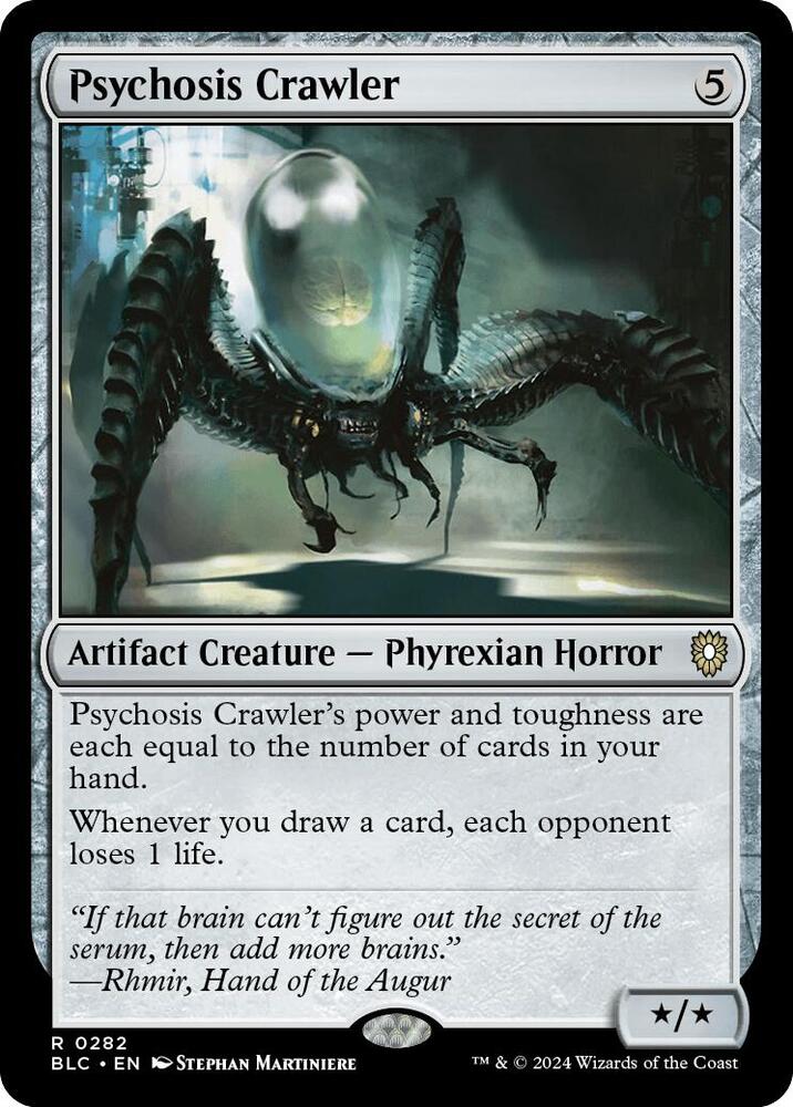 Psychosis Crawler #282 Commander: Bloomburrow