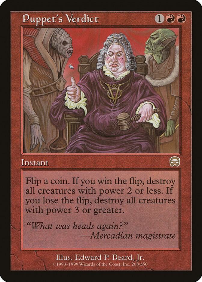 Puppet's Verdict #208 Mercadian Masques