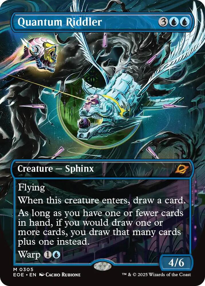 Quantum Riddler (Borderless) #305 Edge of Eternities
