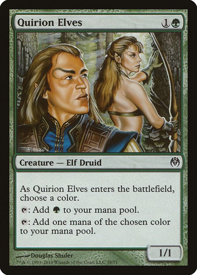 Quirion Elves #39 Duel Decks: Phyrexia Vs. the Coalition