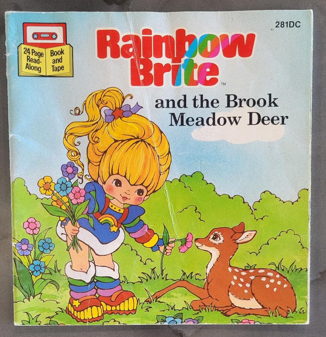 Read-Along Rainbow Brite and the Brook Meadow Deer - Leslie, Sarah (1984) (No Cassette Tape)