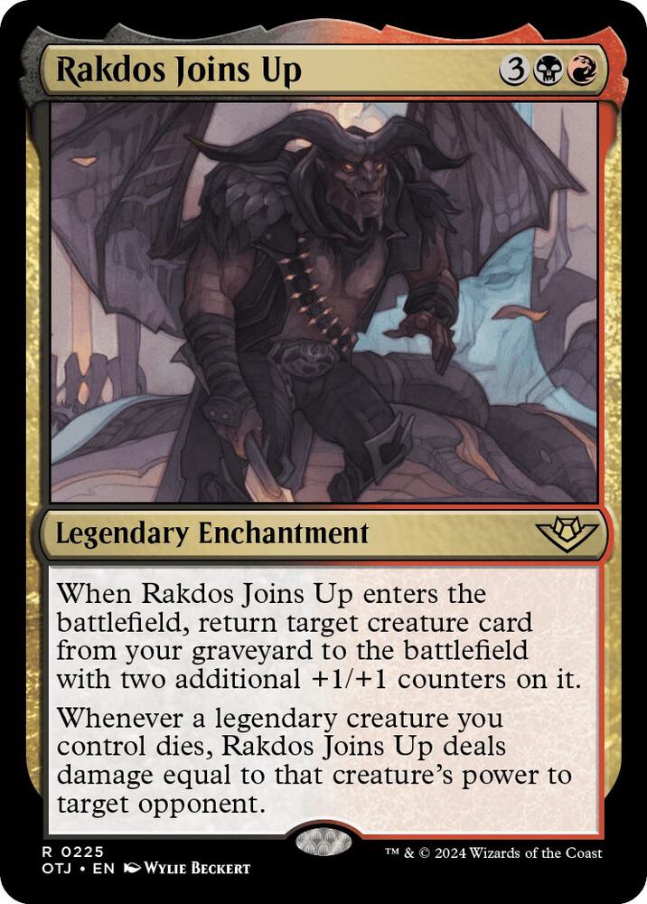Rakdos Joins Up #225 Outlaws of Thunder Junction