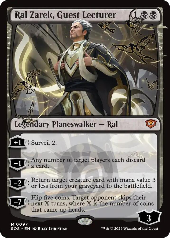 Ral Zarek, Guest Lecturer #97 Secrets of Strixhaven