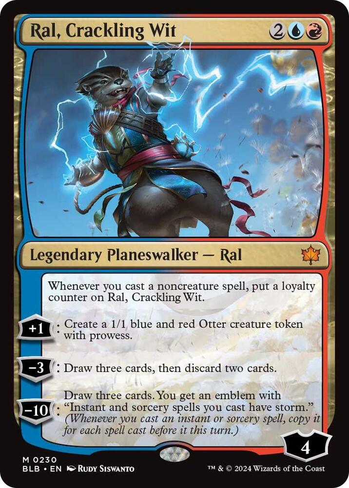 Ral, Crackling Wit #230 Bloomburrow