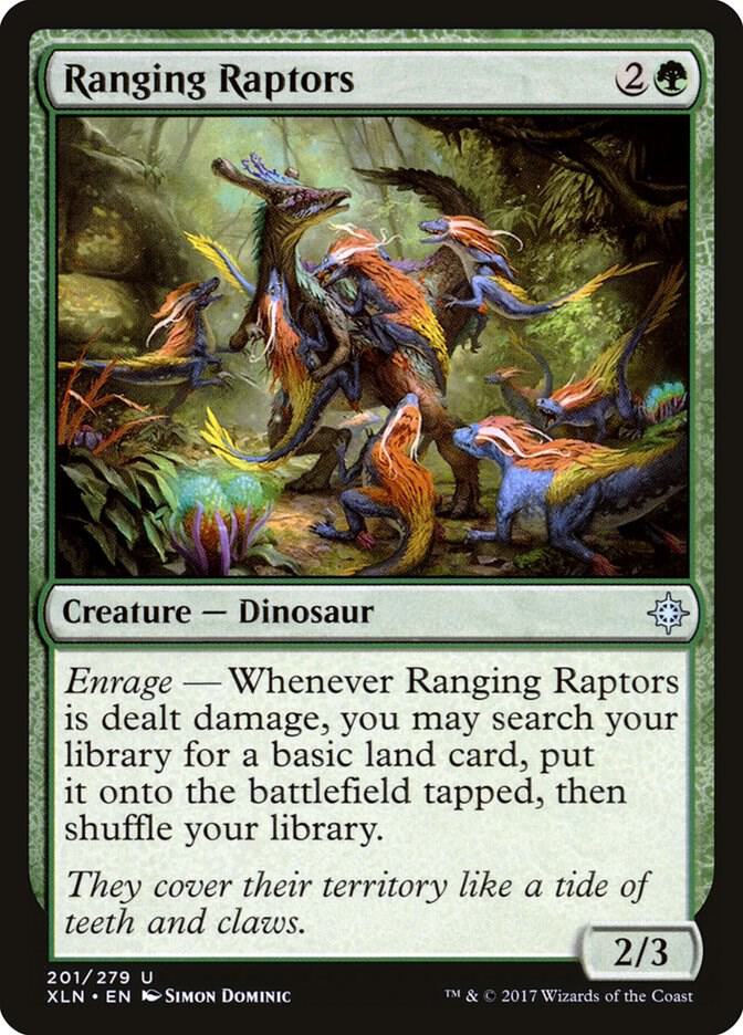Ranging Raptors #201 Ixalan