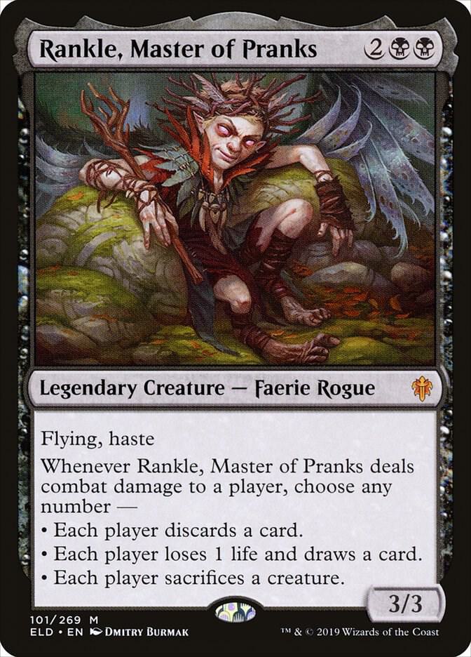 Rankle, Master of Pranks #101 Throne of Eldraine