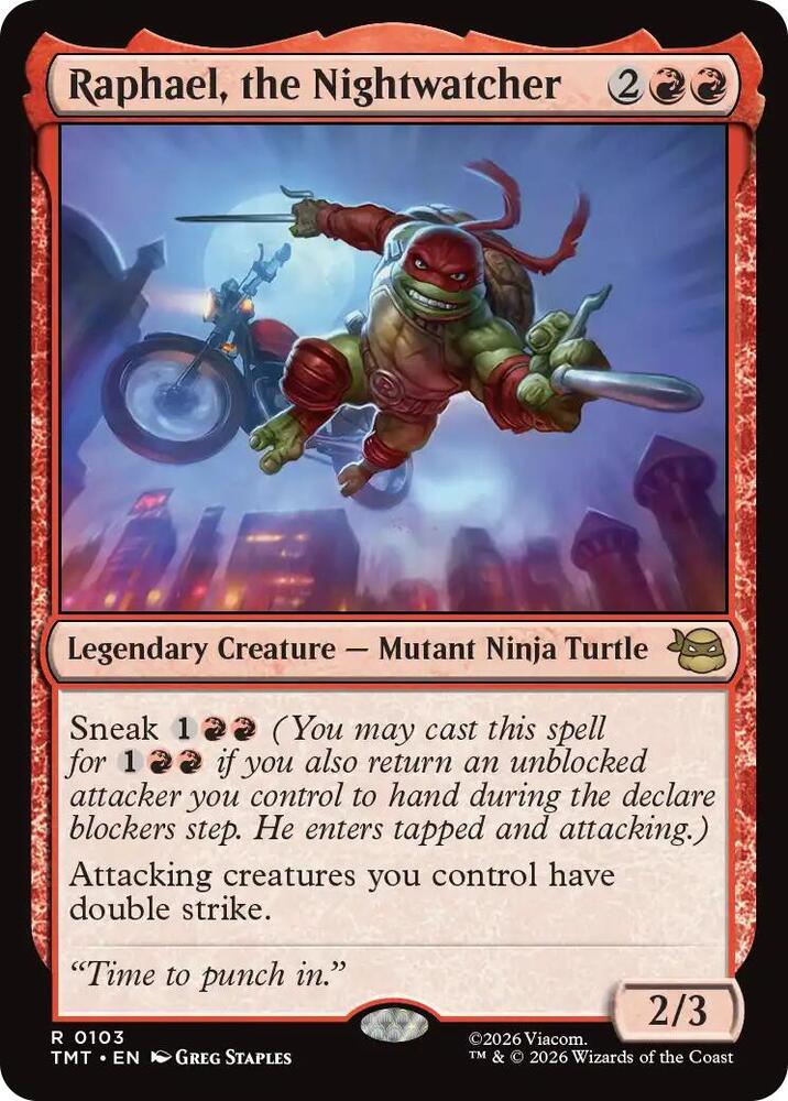 Raphael, the Nightwatcher #103 Teenage Mutant Ninja Turtles