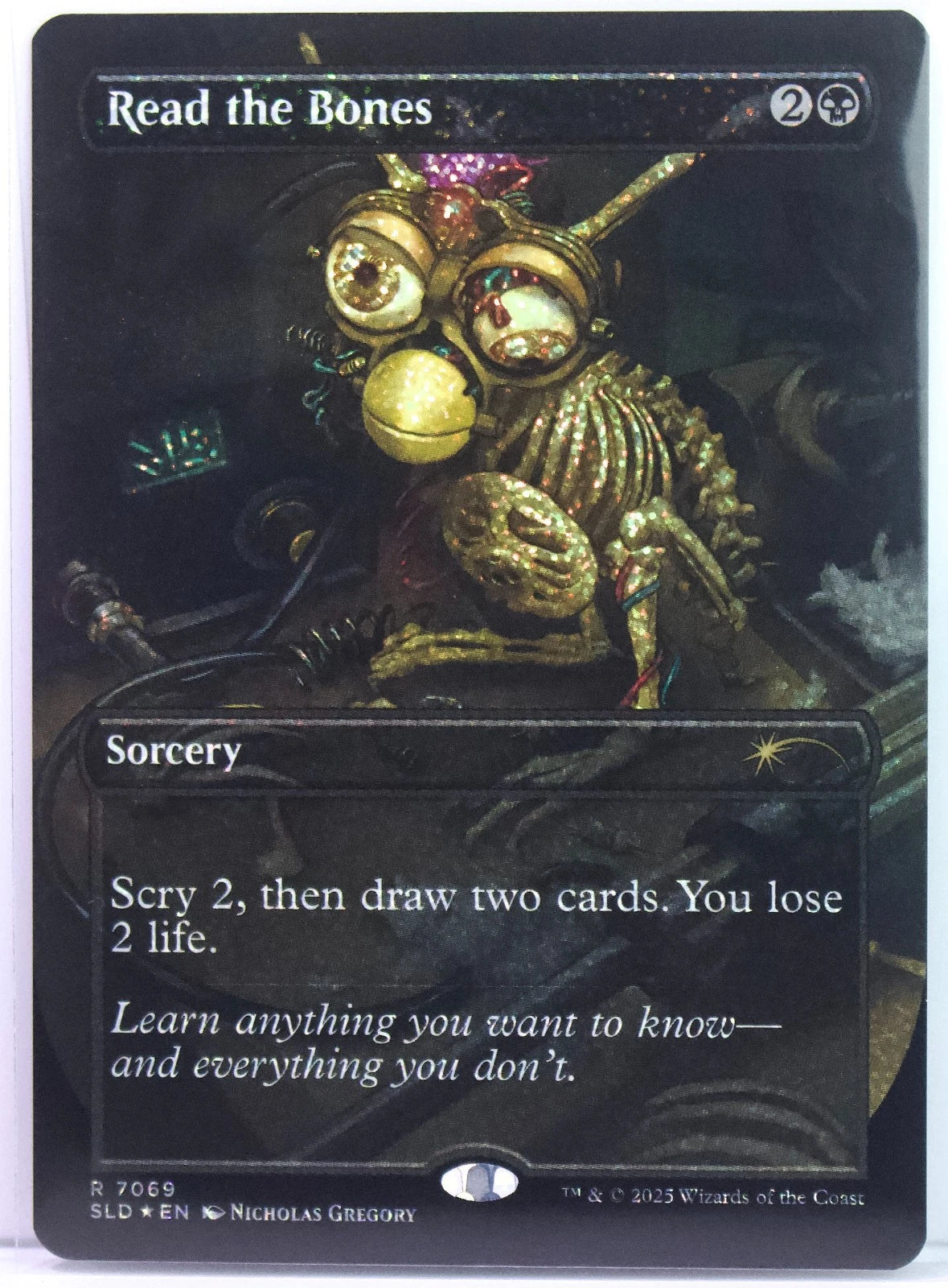 Read the Bones #7066 FOIL Secret Lair Drop Series