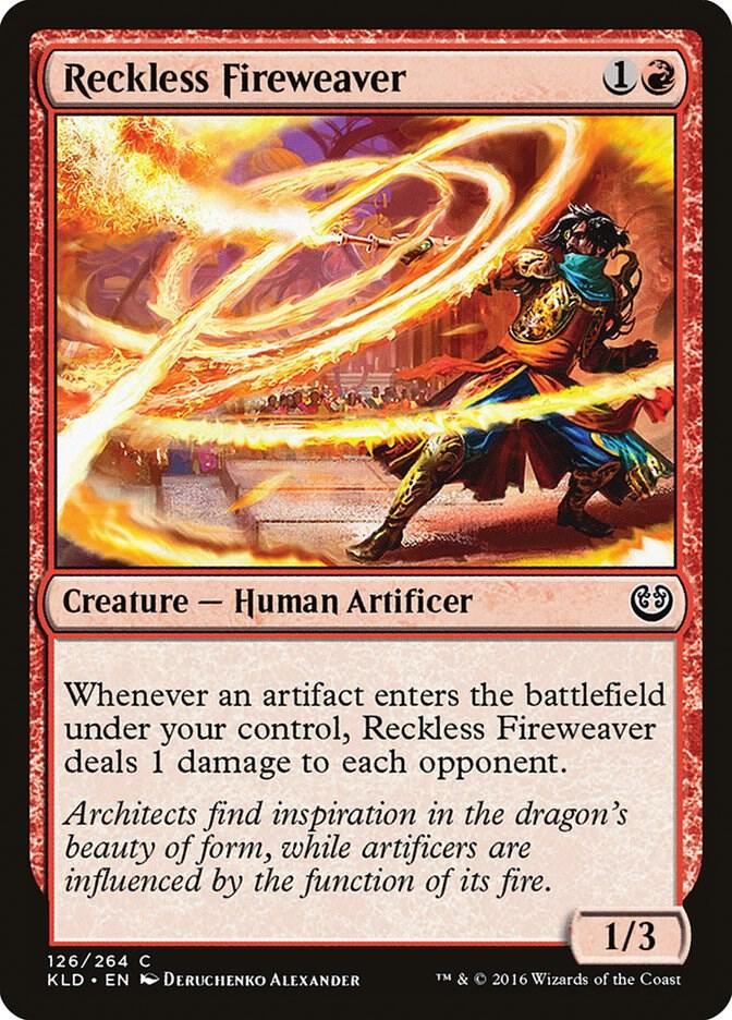 Reckless Fireweaver #126 Kaladesh