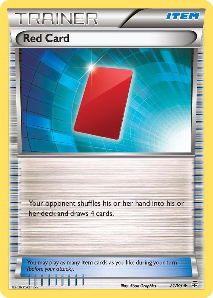 Red Card #71 FOIL Generations
