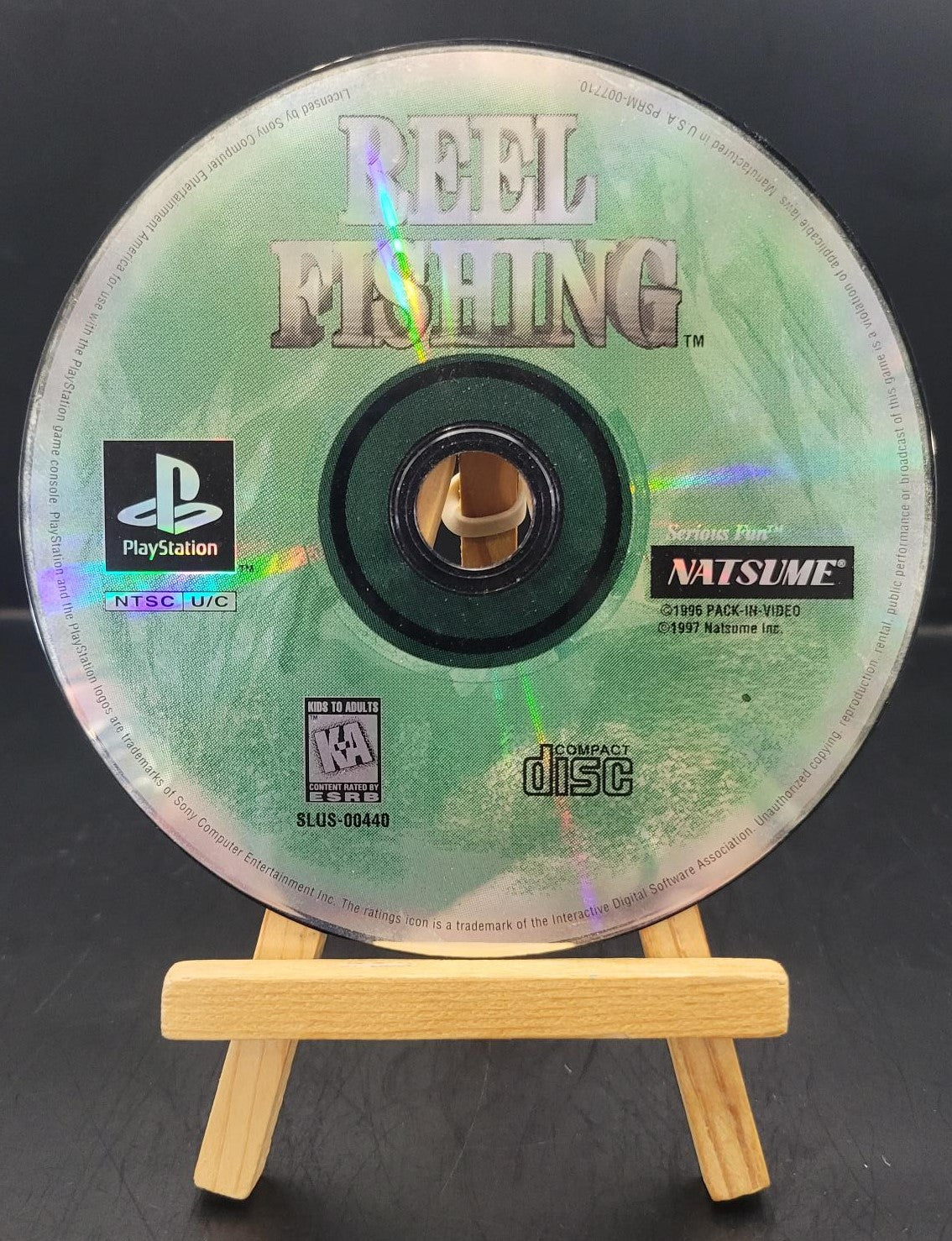 Playstation 1 Reel Fishing (Disc Only)