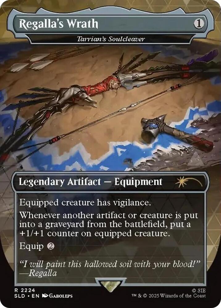 Regalla's Wrath (Tarrian's Soulcleaver) #2224 Secret Lair Drop Series
