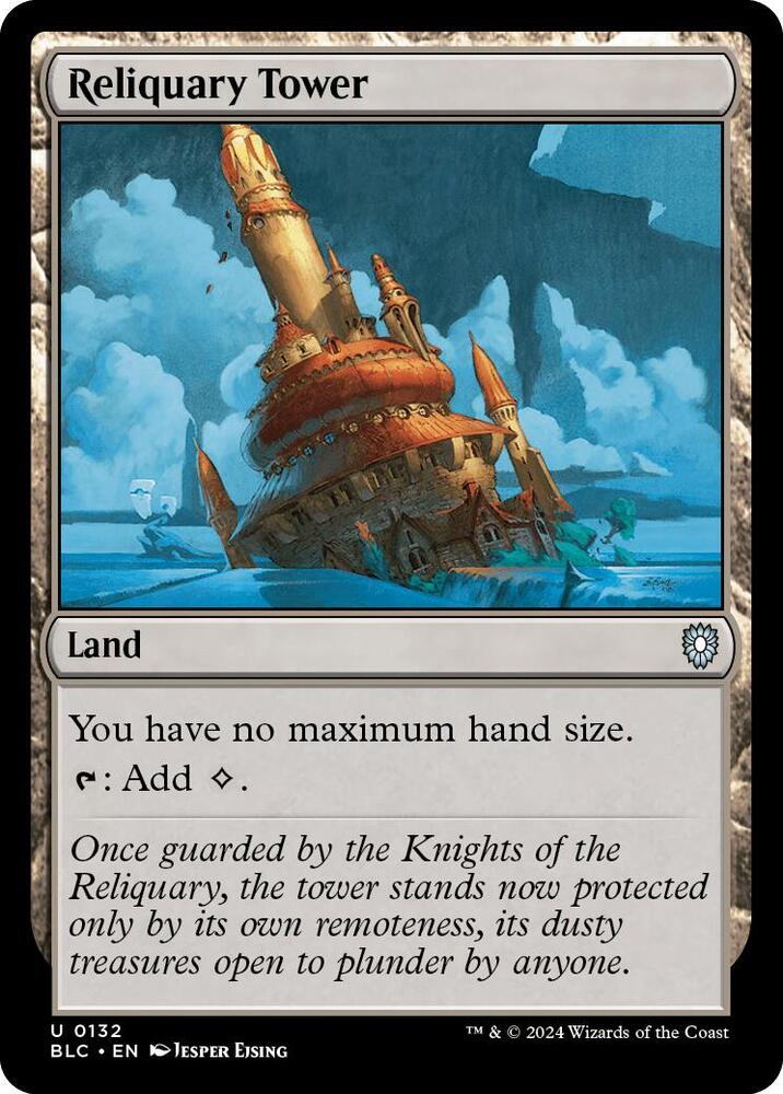 Reliquary Tower #132 Commander: Bloomburrow