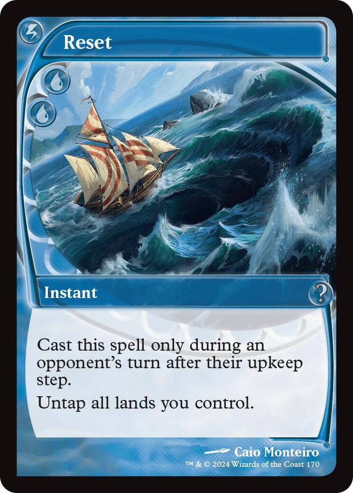 Reset (Future Sight) #170 Mystery Booster 2