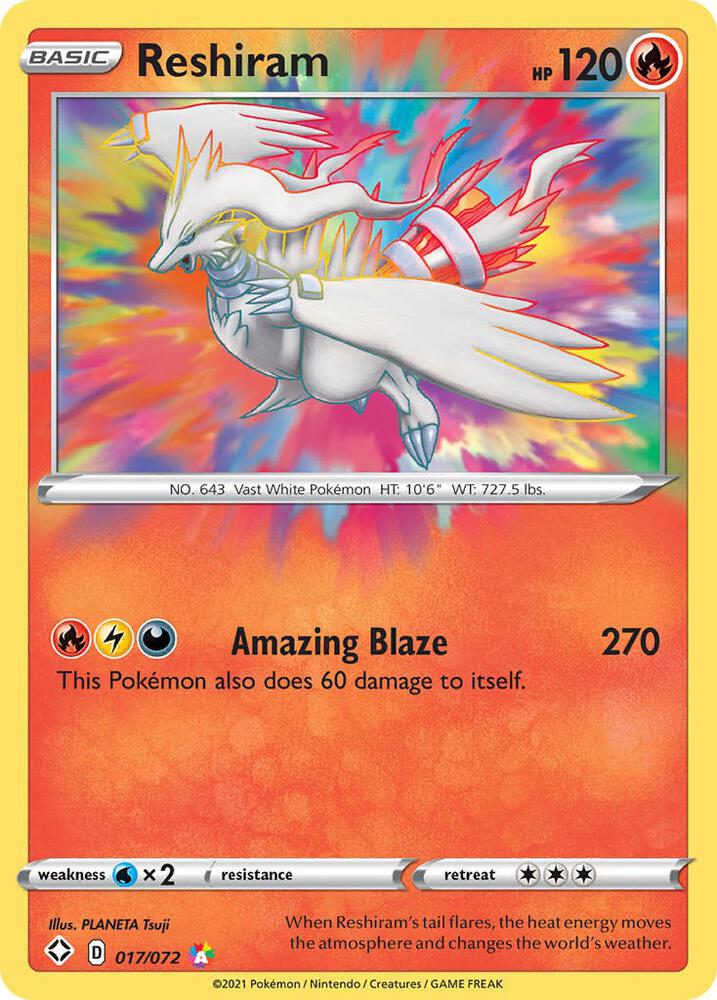 Reshiram #17 Shining Fates