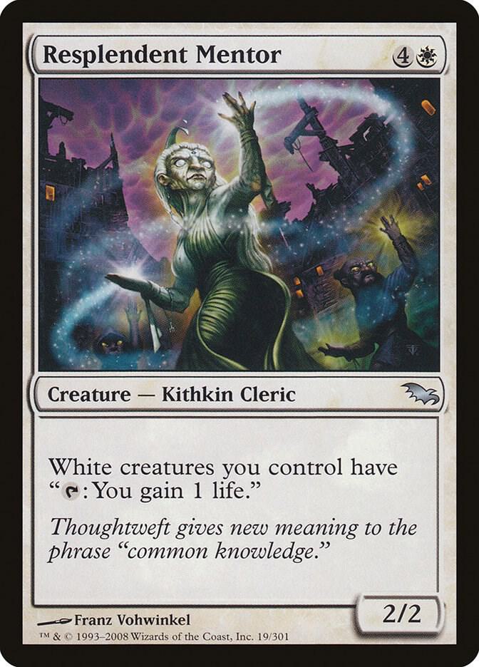 Resplendent Mentor #19 Shadowmoor