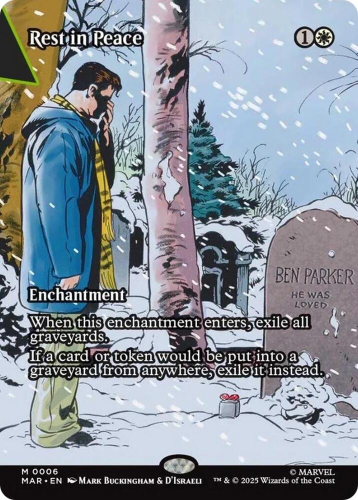 Rest in Peace (Borderless) #6 Marvel's Spider-Man: Eternal Legal