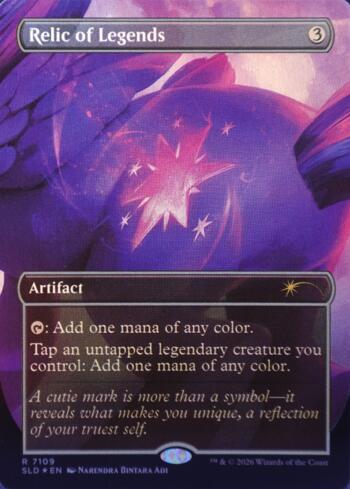 Relic of Legends #7109 FOIL Secret Lair Drop Series