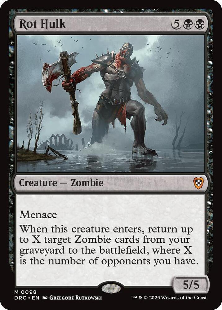 Rot Hulk #98 Commander: Aetherdrift