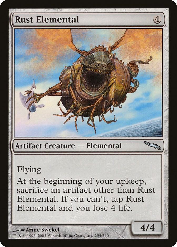 Rust Elemental #234 Mirrodin