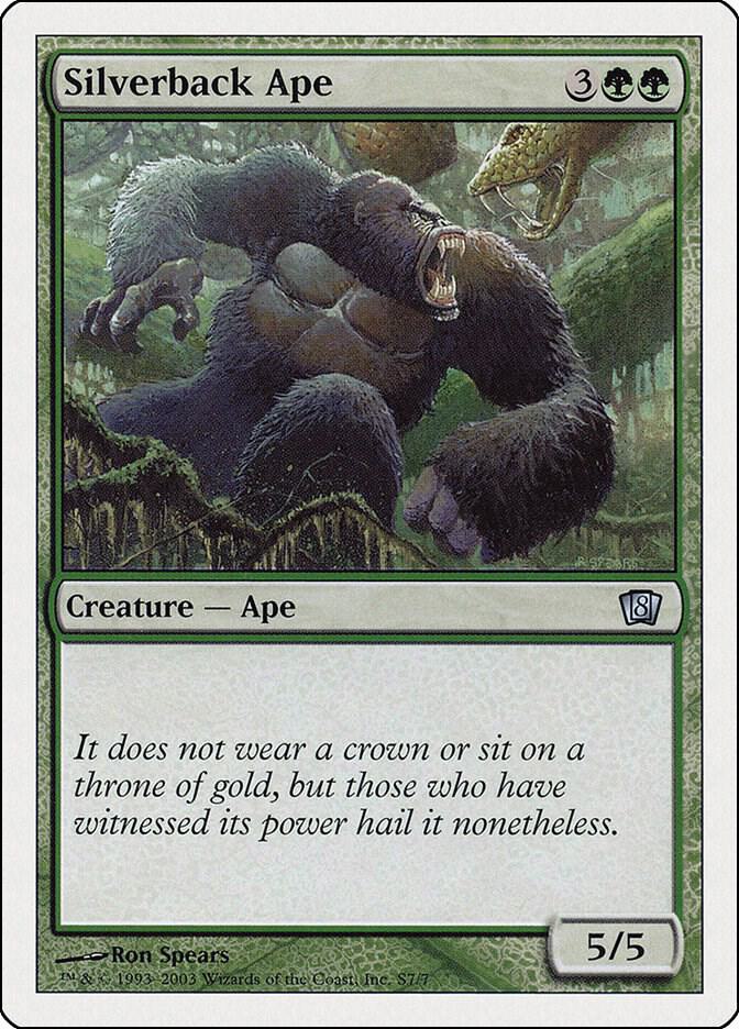Silverback Ape #S7 8th Edition