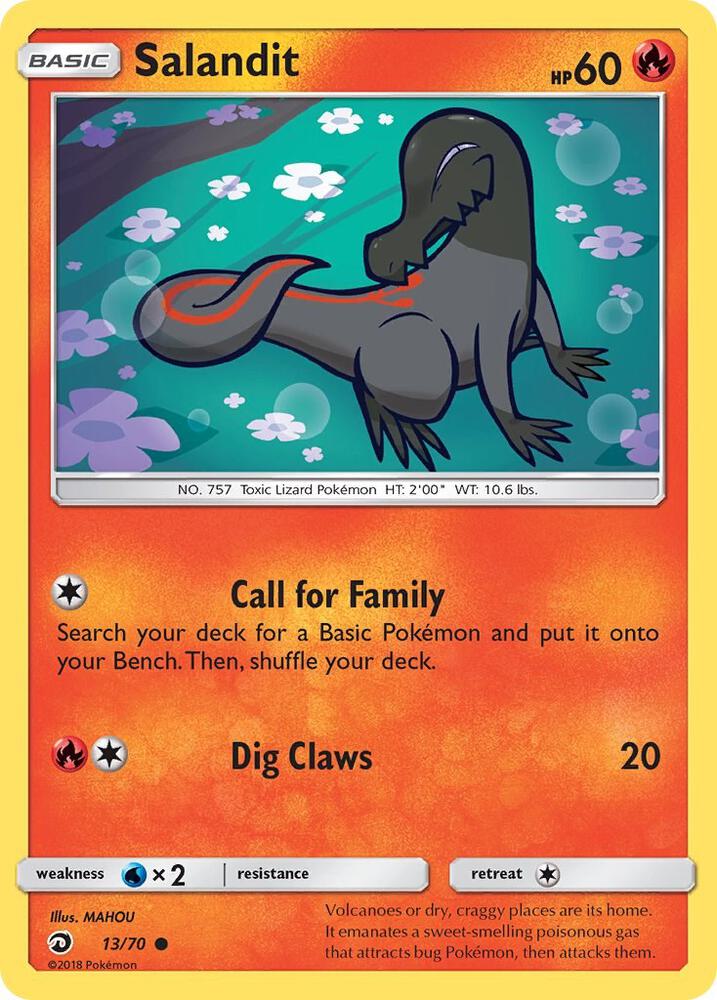 Salandit #13 FOIL Dragon Majesty