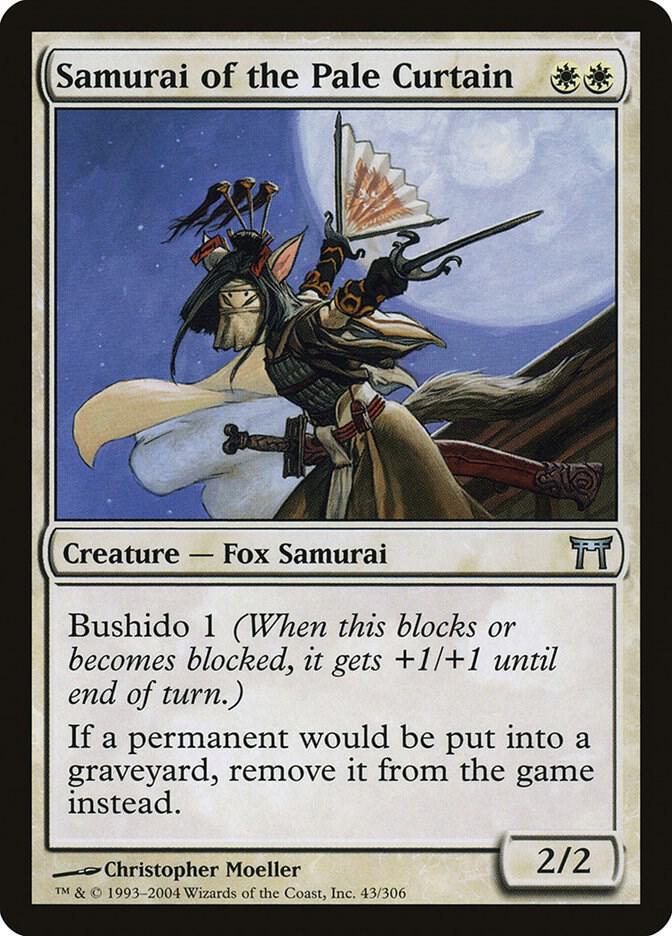 Samurai of the Pale Curtain #43 Champions of Kamigawa