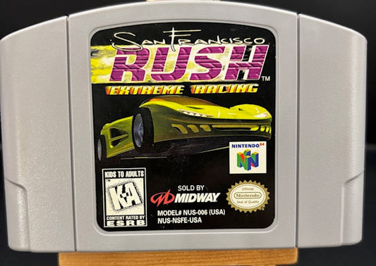 N64 San Francisco Rush Extreme Racing