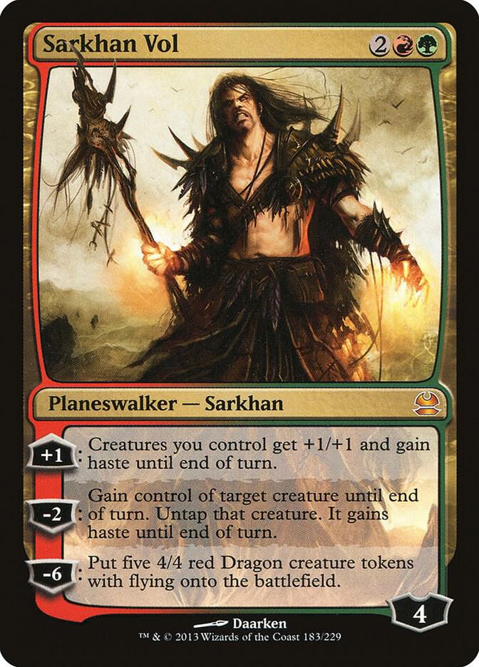 Sarkhan Vol #183 Modern Masters