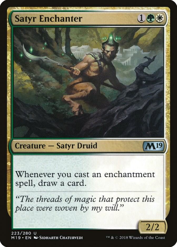 Satyr Enchanter #223 Core Set 2019