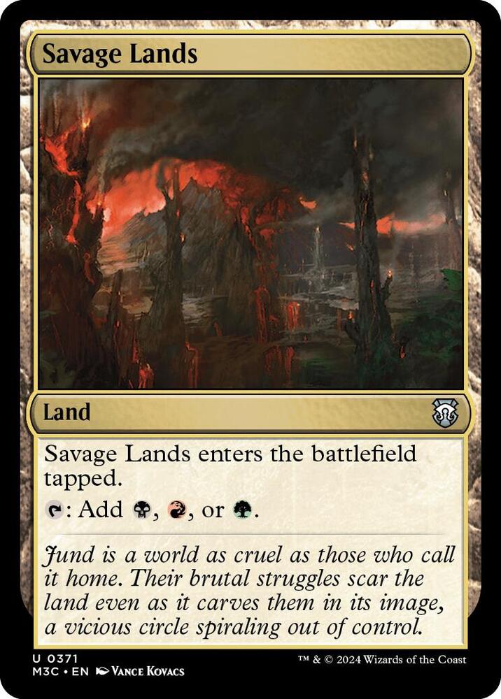 Savage Lands #371 Commander: Modern Horizons 3
