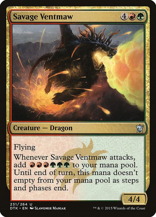 Savage Ventmaw #231 Dragons of Tarkir