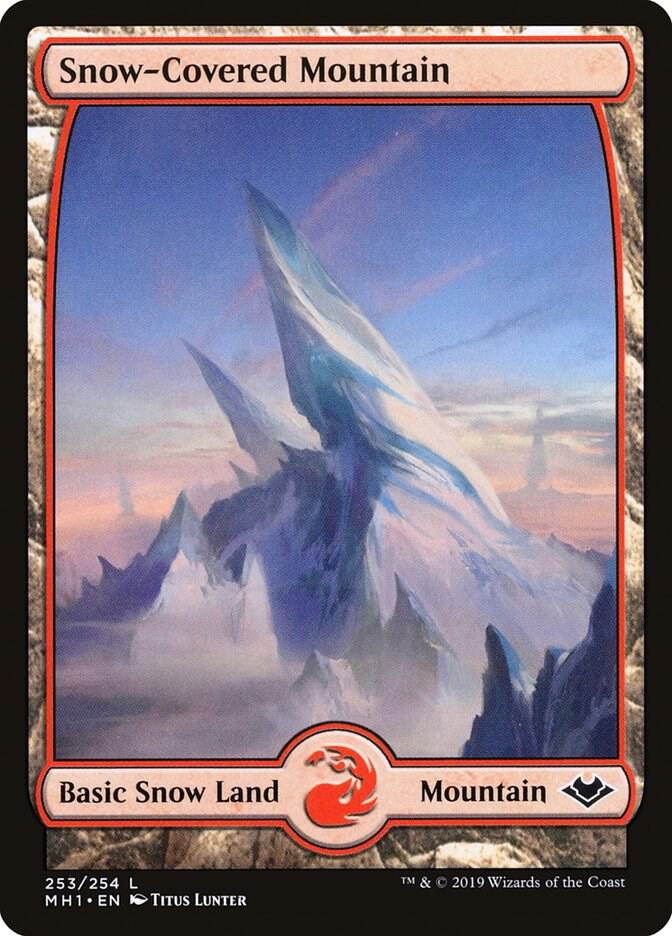 Snow-Covered Mountain #253 Modern Horizons