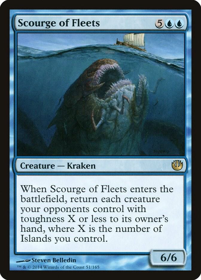 Scourge of Fleets #51 FOIL Journey into Nyx