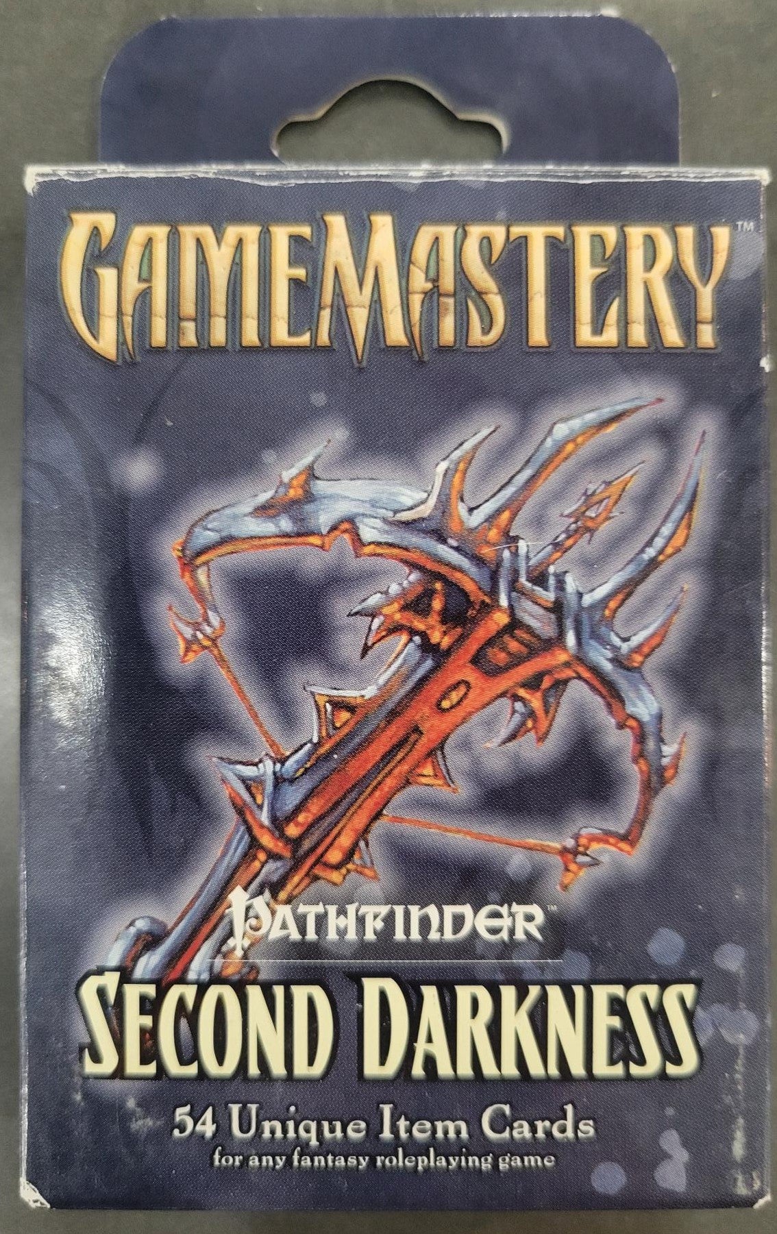 Pathfinder Gamemastery Second Darkness Item Cards (2008) (PZO9203)
