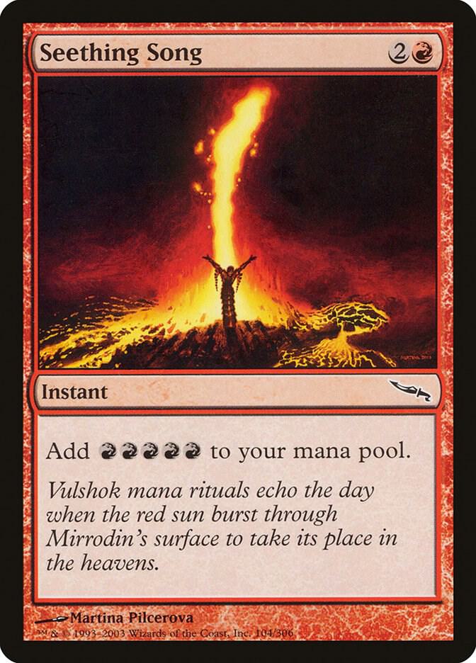 Seething Song #104 Mirrodin