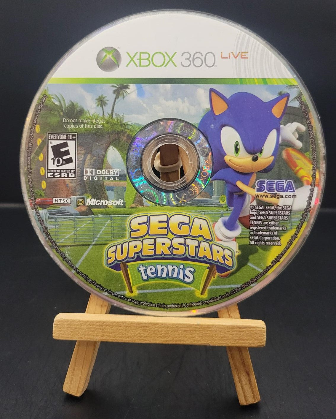 XBOX 360 Sega Superstars Tennis (Disc Only)